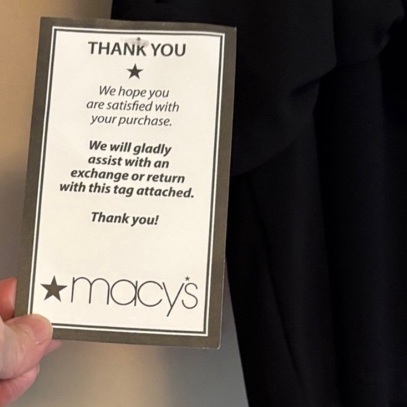 MSK Ladies Black & Crystal Asymmetrical Embellished Blouse Chiffon Lined - Picture 6 of 7